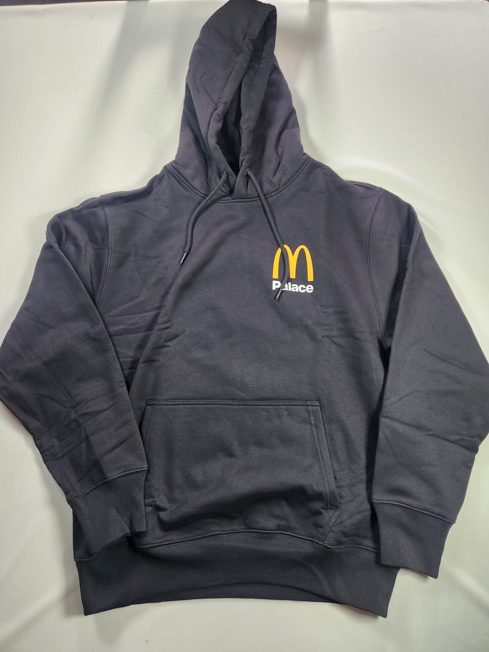 Palace x McDonald's Black Logo Hoodie - Black